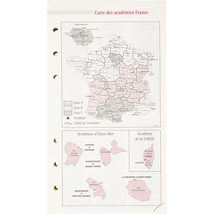 Recharge organiseur 1211 - 17 1 jour/page 2027
