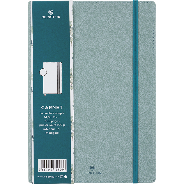 Carnet A5 Carmen souple uni
