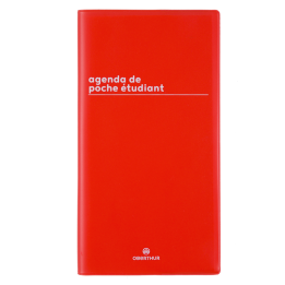 Agenda de poche Boréal PEFC 2026-2027 - Collection Scolaire | Oberthur