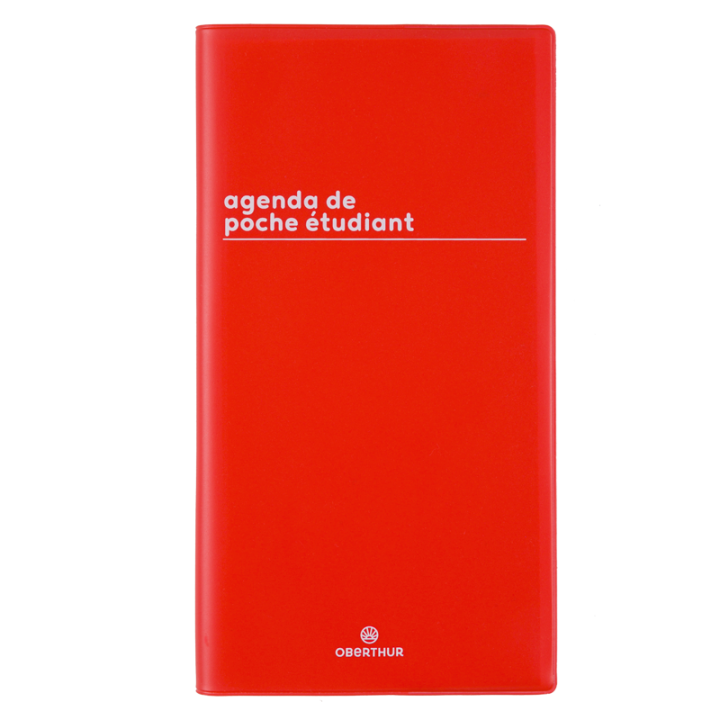 Agenda de poche Boréal PEFC 2026-2027 - Collection Scolaire | Oberthur
