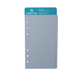 Recharge organiseur 17 intercalaires alphabétiques