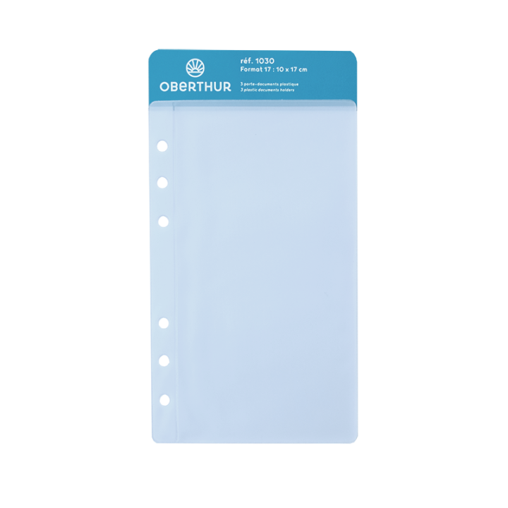 Recharge organiseur 17 porte-documents