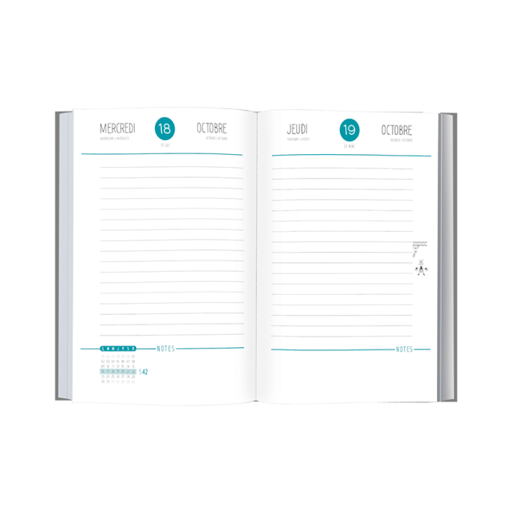 Agenda Cheval PEFC 2026-2027 - Collection Scolaire | Oberthur