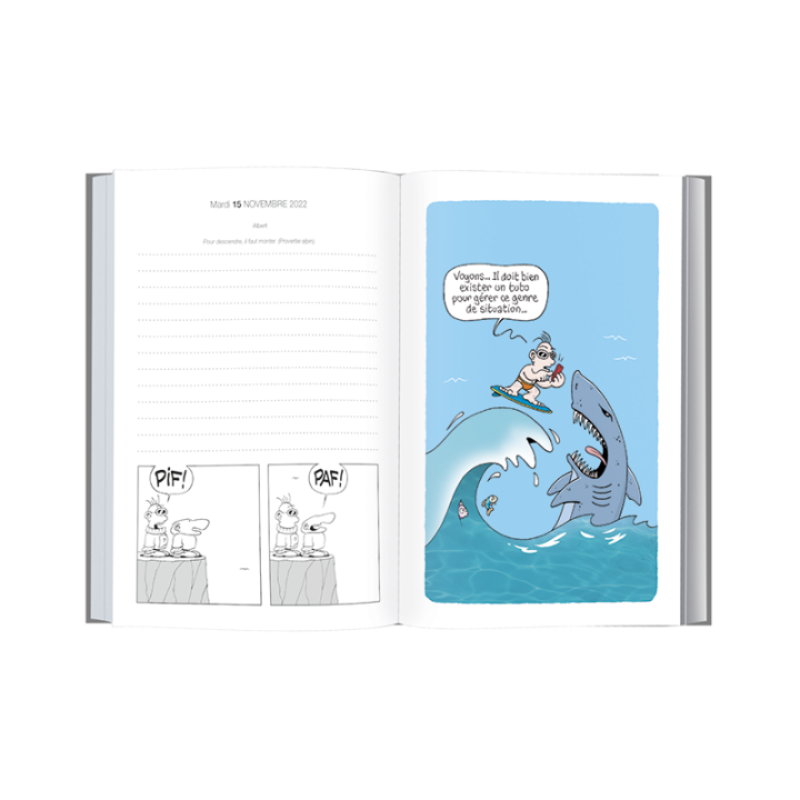 Agenda Humour PEFC 2026-2027 - Collection Scolaire | Oberthur
