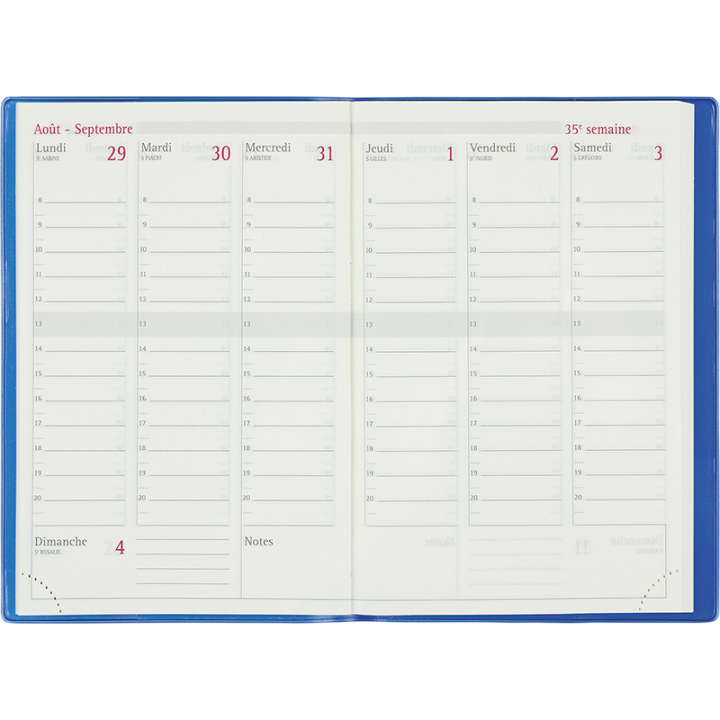Agenda Sept o Sept Boréal PEFC 2026-2027 - Collection Scolaire | Oberthur