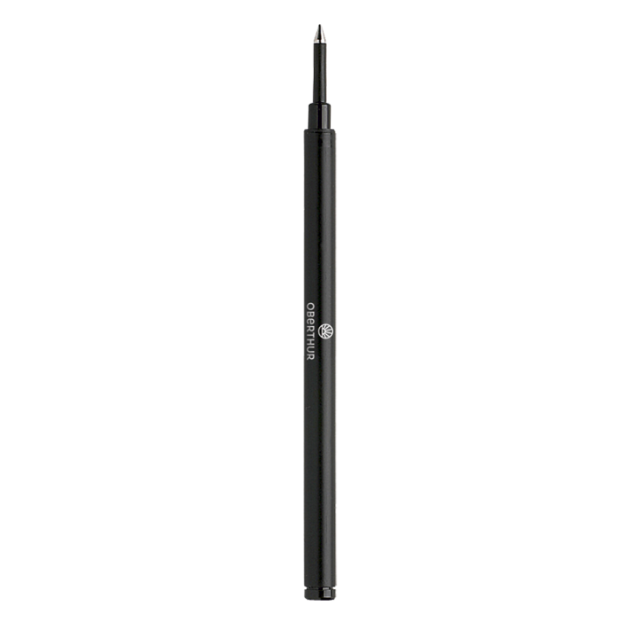 Lot de 3 recharges stylo roller noires Oberthur  - Livraison offerte