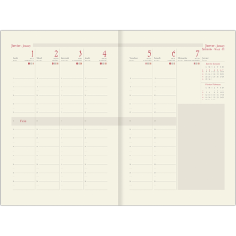 Recharge agenda 82511 - 25 classique FSC 2027