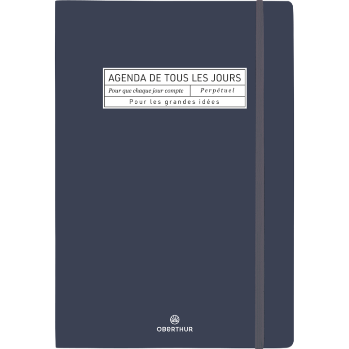 Agendas papier perpétuel - Collection agendas 2024/2025 Oberthur