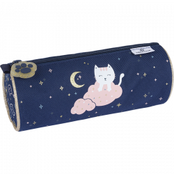 Trousse ronde Chaton