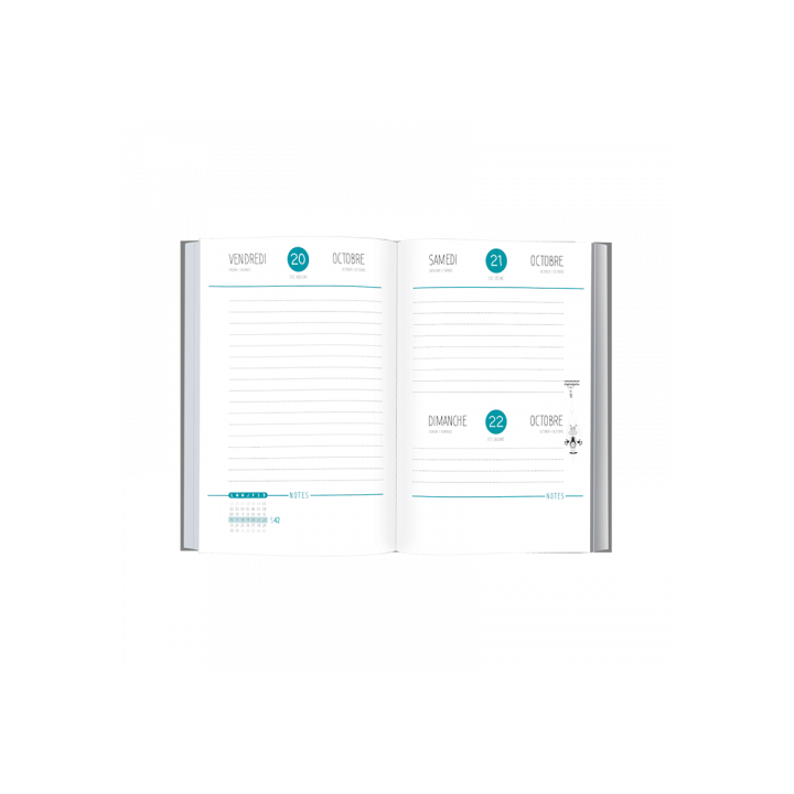 Agenda Manga PEFC 2026-2027 - Collection Scolaire | Oberthur