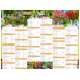 Calendrier 6 mois Jardin PEFC 2025