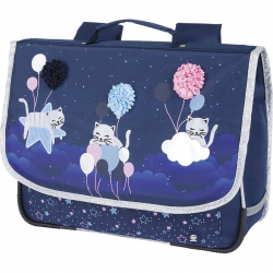Cartable Chaton dos 35
