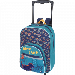 Petit sac à roulettes Dino