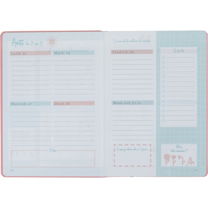 Bullet agenda - L'agenda pour les adeptes du bullet journal