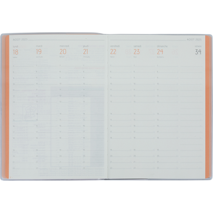 Agenda Colorside année scolaire 2026-2027 - Oberthur
