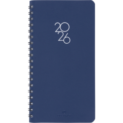 Agenda Semainier 2026 Oberthur Lima - Format 17x25 Cm - Couverture Verte - Semaine Sur 2 Pages