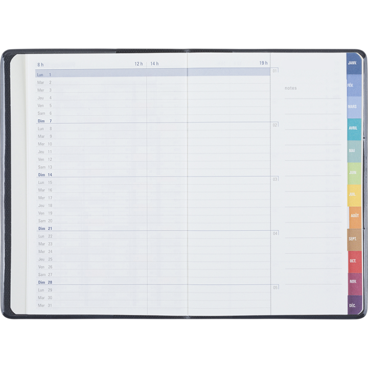 Agenda Color Touch 2027