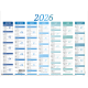 Calendrier Nuance 7 mois PEFC 2026