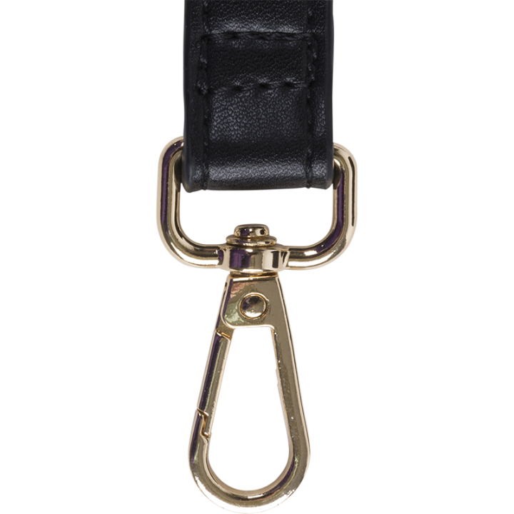 Sac à main Laponie – Sac noir en fausse fourrure douce et tendance
