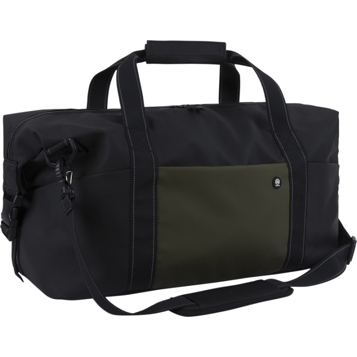Sac week-end Cork kaki et noir – pratique, spacieux et élégant