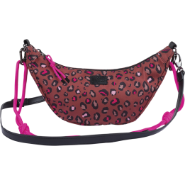 Sac demi-lune Bahia Léopard