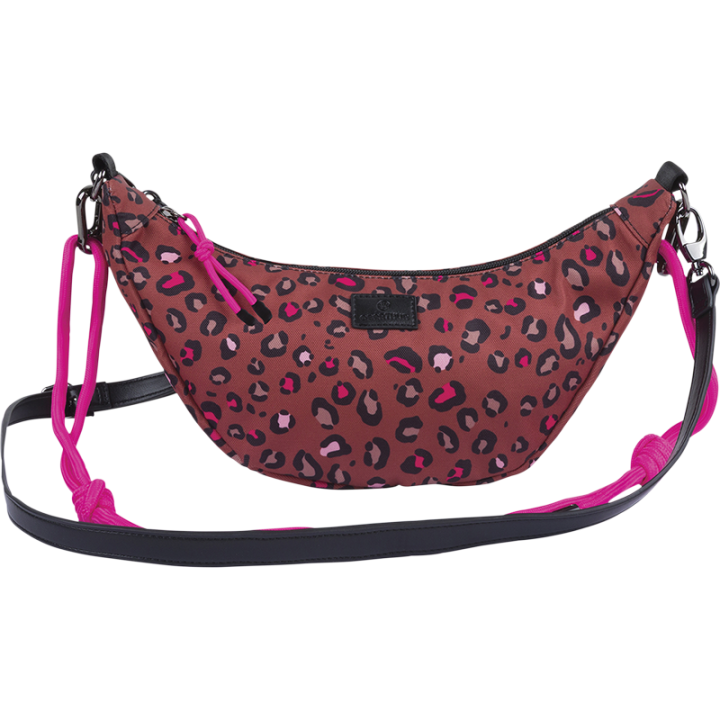 Sac demi-lune Bahia Léopard