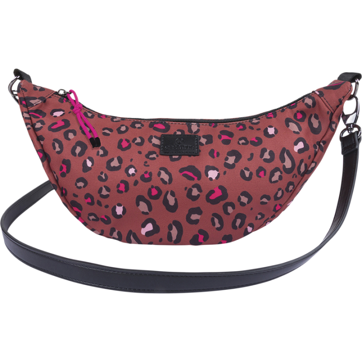 Sac demi-lune Bahia Léopard