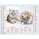 Almanach du facteur 2025 Chatons Chiots