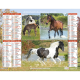 Almanach du facteur 2026 Chevaux