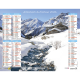 Almanach calendrier du facteur 2026 Montagne