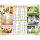 Almanach du facteur 2025 4 saisons