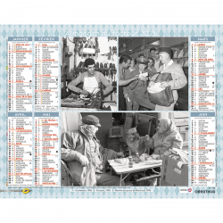 Almanach du facteur 2026 Scènes d’autrefois