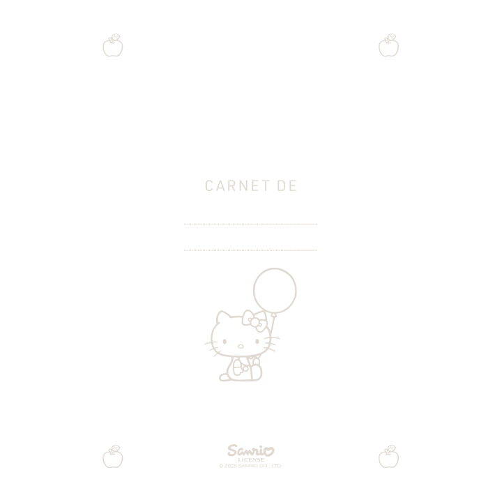 Carnet A5 Hello Kitty