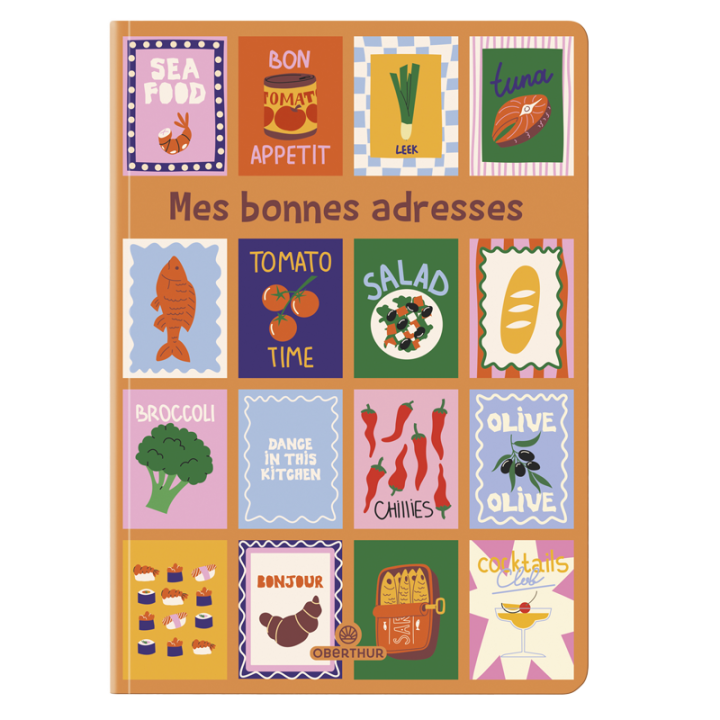 Carnet A5 Mes bonnes adresses