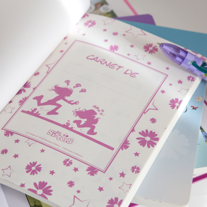 Carnet A5 Les Sisters