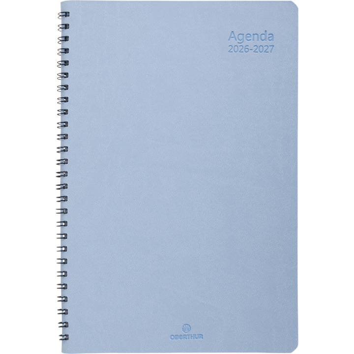 Agenda Grenade année scolaire spiralé 2026-2027