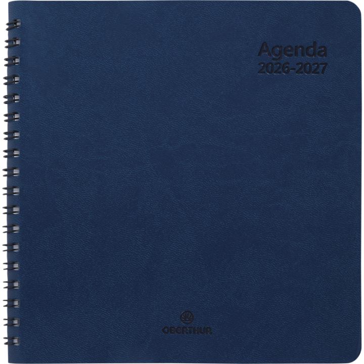 Agenda Grenade année scolaire spiralé 2026-2027