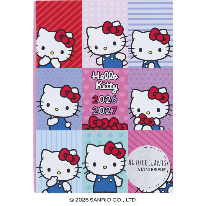 Agenda Hello Kitty 1J PEFC 2026-2027