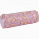 Trousse ronde fleurie