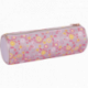 Trousse ronde fleurie