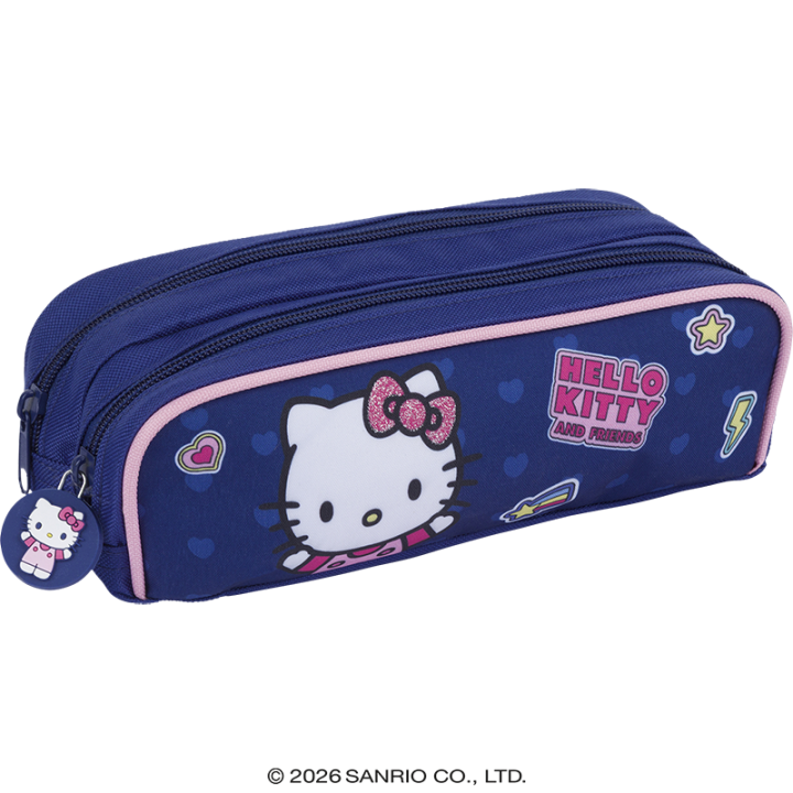 Trousse double Hello Kitty