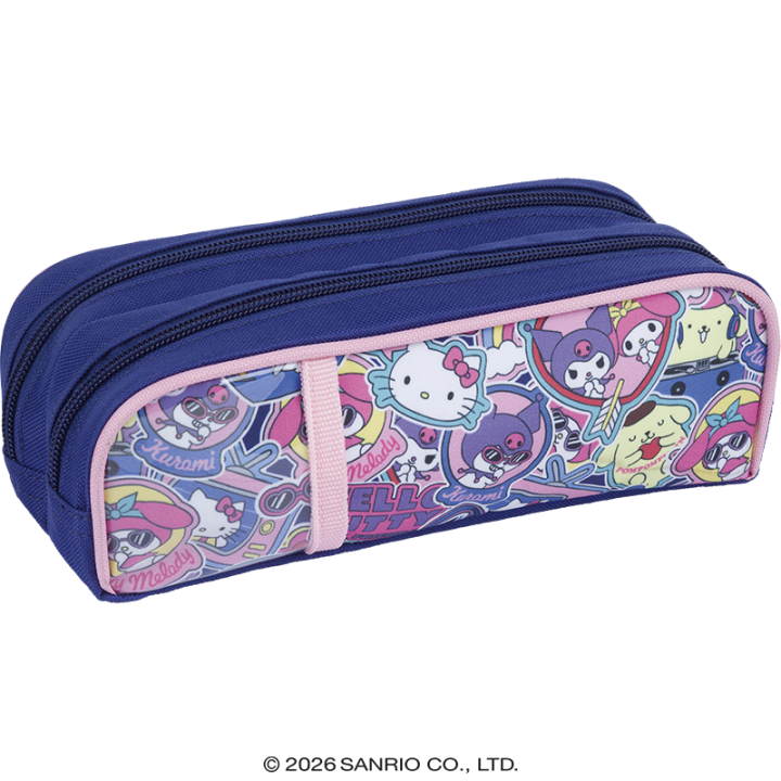 Trousse double Hello Kitty