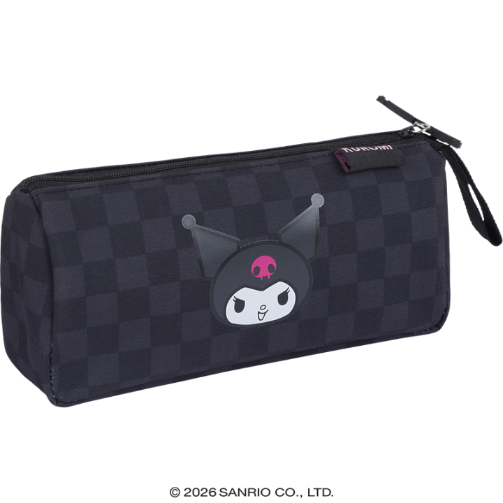 Trousse double triangle Kuromi