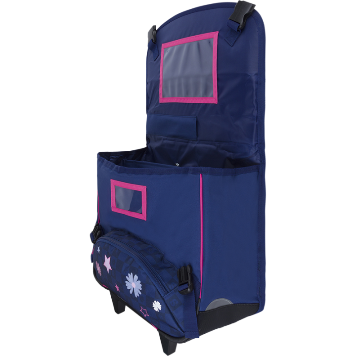 Cartable à roulettes Les Sisters dos 38