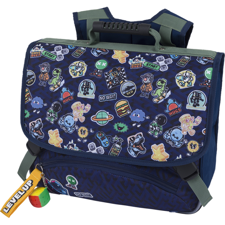 Cartable Geek dos 38
