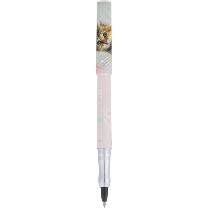 Stylo roller à cartouche Chaton