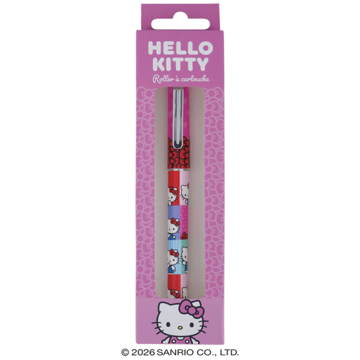 Stylo roller à cartouche Hello Kitty