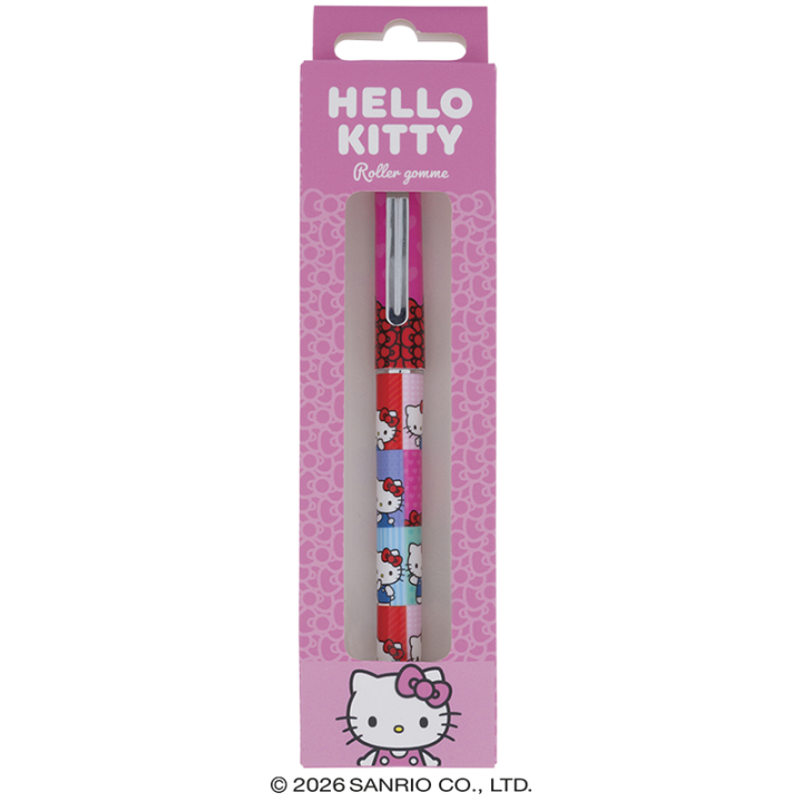 Stylo roller gomme Hello Kitty