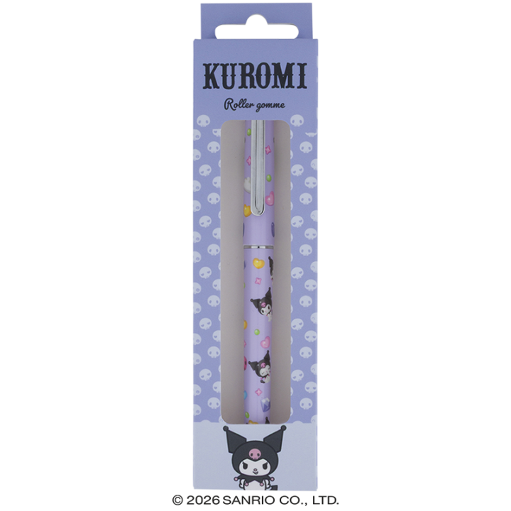 Stylo roller gomme Kuromi