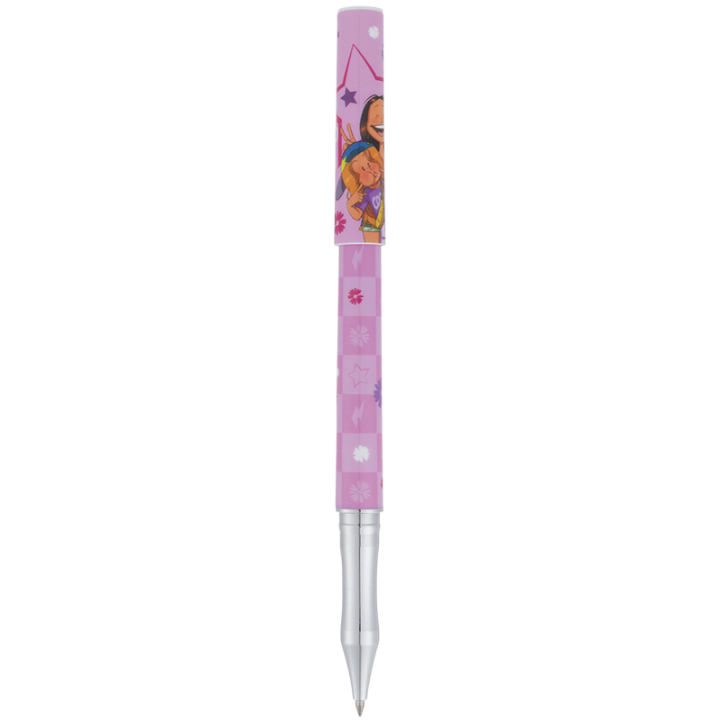 Stylo roller gomme Les Sisters